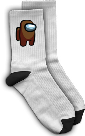 Socks - Among Us - Brown - Mfest