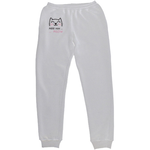 Kids' Sweatpants - Mrr... Mrr... Meow - Mfest