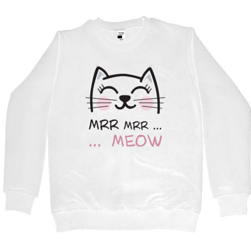 Women's Premium Sweatshirt - Mrr... Mrr... Meow - Mfest