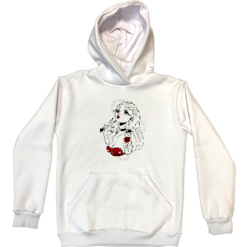 Unisex Hoodie - девушка вампир - Mfest