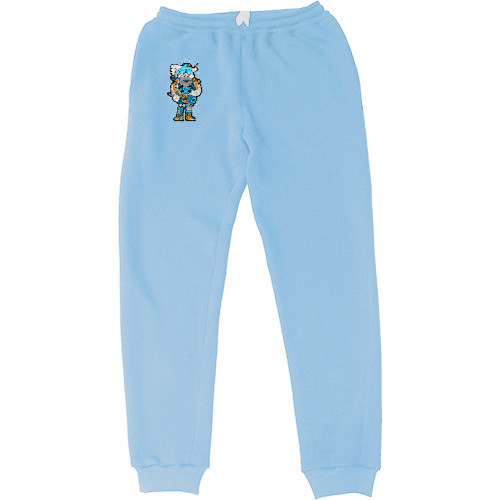 Women's Sweatpants - старый пират с бутылкой рома - Mfest