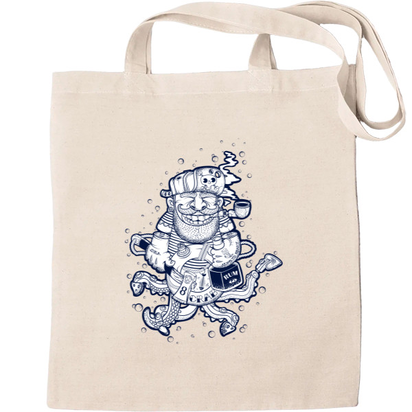 Tote Bag - татуировка морского кока - Mfest