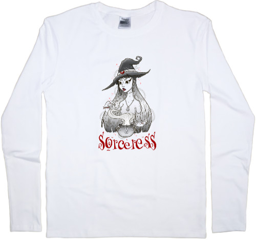 Men's Longsleeve Shirt - волшебница готовит любовное зелье - Mfest