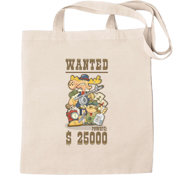 Tote Bag - листовка розыска членов мафии - Mfest