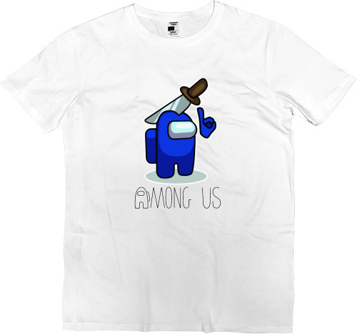 Kids' Premium T-Shirt - AMONG US - Blue - Mfest