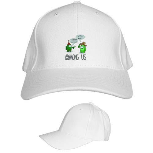 Kids' Baseball Cap 6-panel - AMONG US - Crew Brain - Mfest