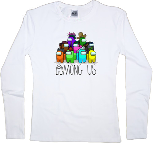 Women's Longsleeve Shirt - AMONG US - Team - Mfest