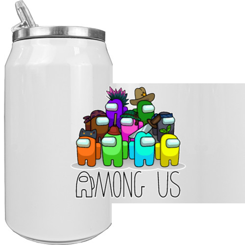 Aluminum Can - AMONG US - Team - Mfest