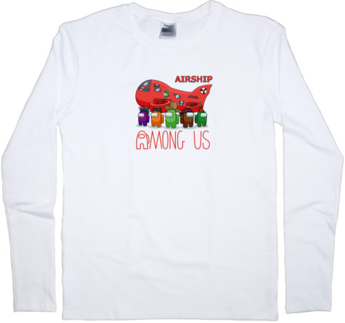 Men's Longsleeve Shirt - AMONG US - Airship - Mfest