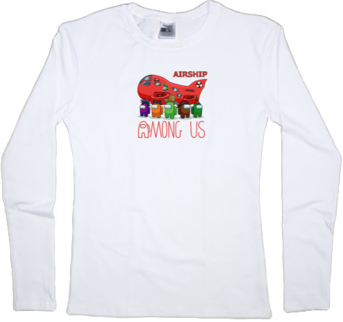 Women's Longsleeve Shirt - AMONG US - Airship - Mfest