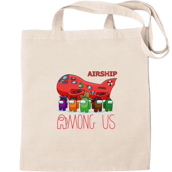 Among Us - Еко-Сумка для шопінгу - AMONG US - Airship - Mfest