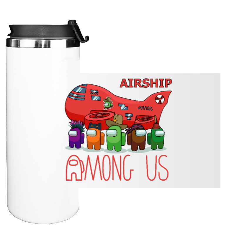 Water Bottle on Tumbler - AMONG US - Airship - Mfest