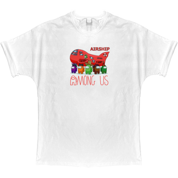 T-shirt Oversize - AMONG US - Airship - Mfest