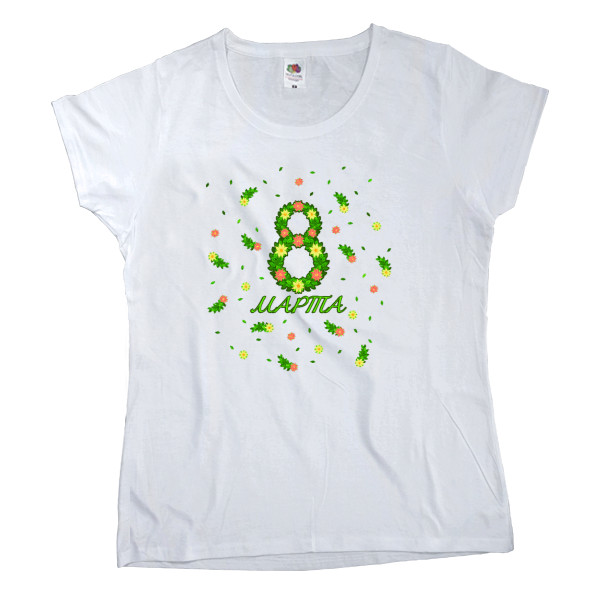 Women's T-shirt Fruit of the loom - March 8 - Mfest