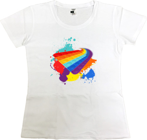 Women's Premium T-Shirt - flying popet - Mfest