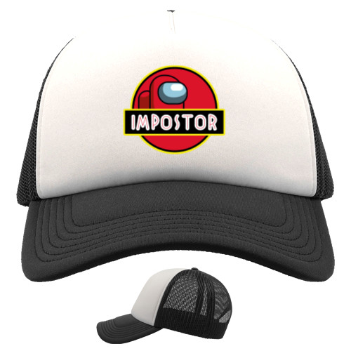 Trucker Cap - Impostor Among As Jurassic - Mfest