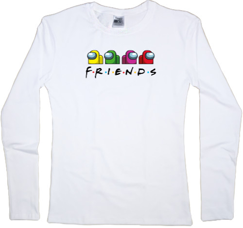 Women's Longsleeve Shirt - Freinds Among Us - Mfest