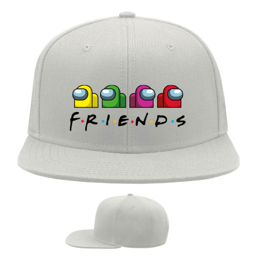 Snapback Baseball Cap - Freinds Among Us - Mfest