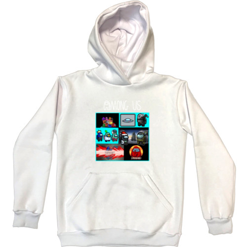 Unisex Hoodie - Among us Collage - Mfest