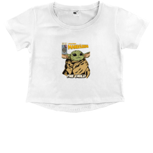 Kids' Premium Cropped T-Shirt - star Wars - Mfest