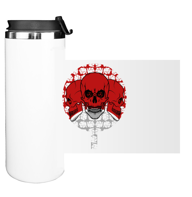 Water Bottle on Tumbler - Uchiha Clan - Mfest