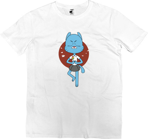 Men’s Premium T-Shirt - NICOL AMAZING WORLD OF GUMBALL - Mfest