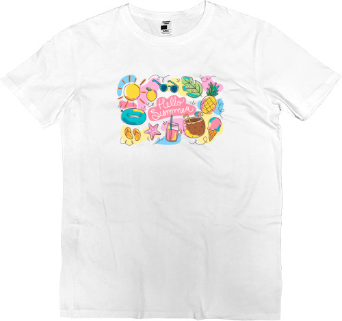 Kids' Premium T-Shirt - hello summer - Mfest