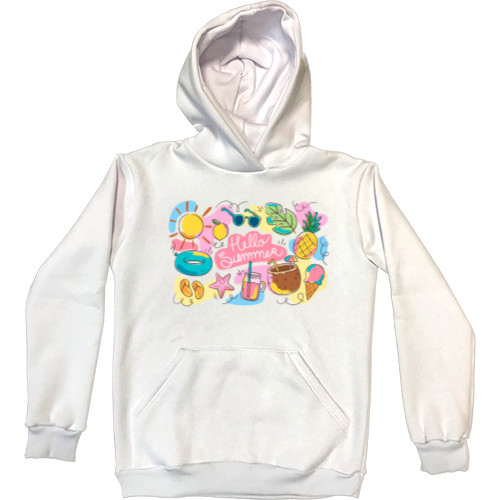 Kids' Premium Hoodie - hello summer - Mfest