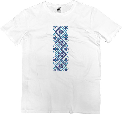 Men’s Premium T-Shirt - Ukrainian embroidery - Mfest