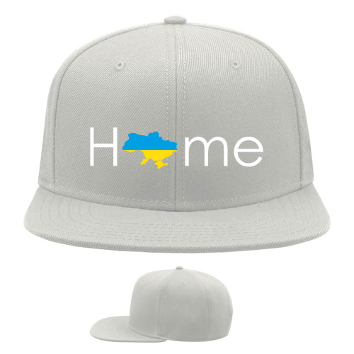 Snapback Baseball Cap - Ukraine house, map - Mfest