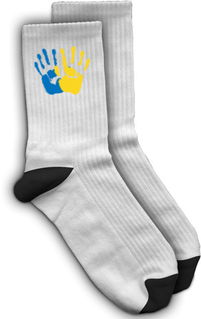 Socks - Ukraine hands - Mfest