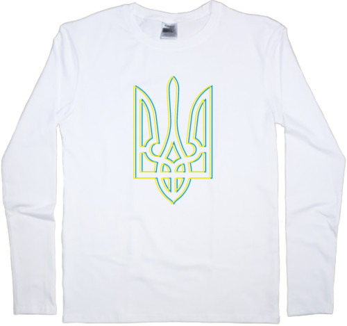 Kids' Longsleeve Shirt - Trident kolori Ukraine - Mfest