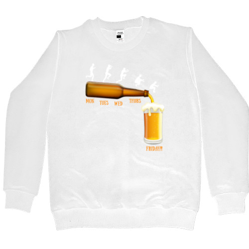 Men’s Premium Sweatshirt - End of Monday - Mfest