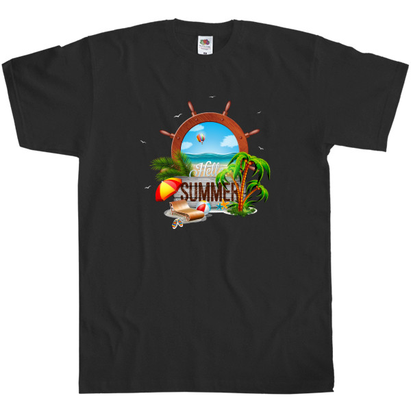 Kids' T-Shirt Fruit of the loom - Путешествие в лето - Mfest