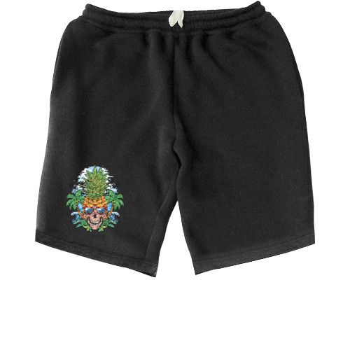 Men's Shorts - Череп на курорте - Mfest