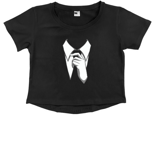 Kids' Premium Cropped T-Shirt - неизвестный - Mfest