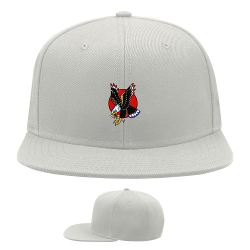 Snapback Baseball Cap - eagle tattoo - Mfest