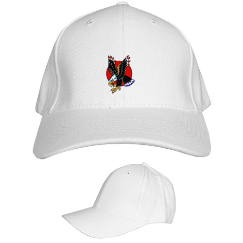 Kids' Baseball Cap 6-panel - eagle tattoo - Mfest