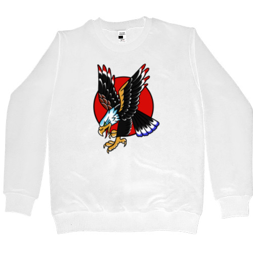 Men’s Premium Sweatshirt - eagle tattoo - Mfest