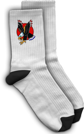 Socks - eagle tattoo - Mfest