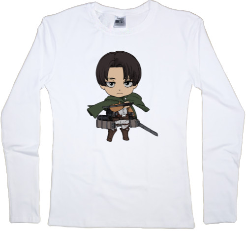 Women's Longsleeve Shirt - Attack on titan Levi - Mfest