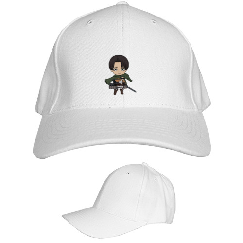 Kids' Baseball Cap 6-panel - Attack on titan Levi - Mfest