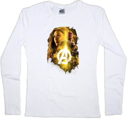 Women's Longsleeve Shirt - marvel heroes - Mfest