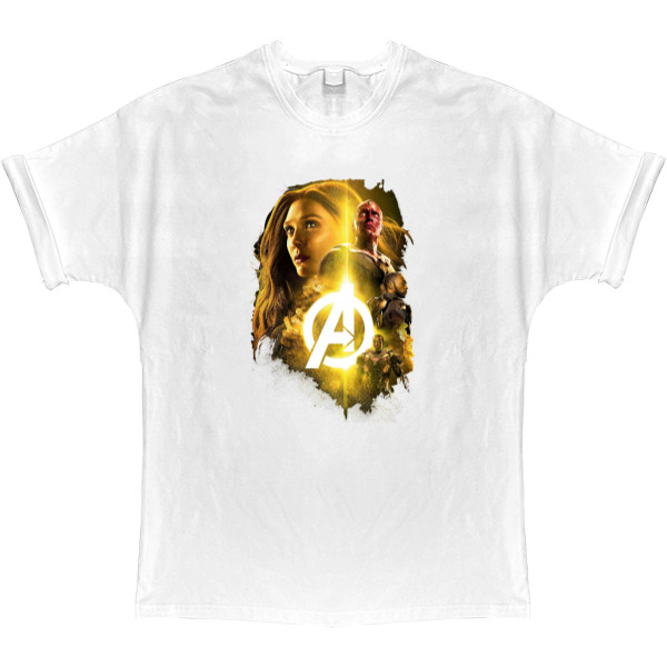 T-shirt Oversize - marvel heroes - Mfest