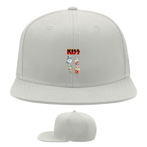 Snapback Baseball Cap - Kiss art - Mfest