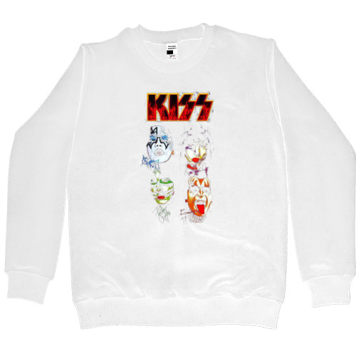 Women's Premium Sweatshirt - Kiss art - Mfest