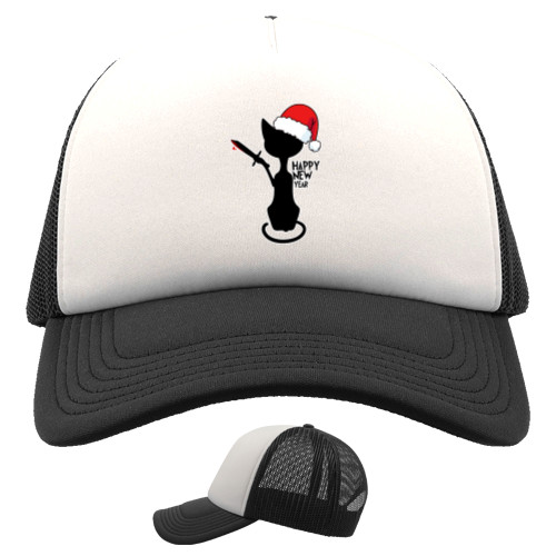 Trucker Cap - Happy New Year Kat weapon - Mfest