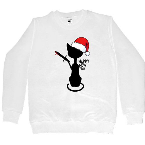 Women's Premium Sweatshirt - Happy New Year Kat weapon - Mfest