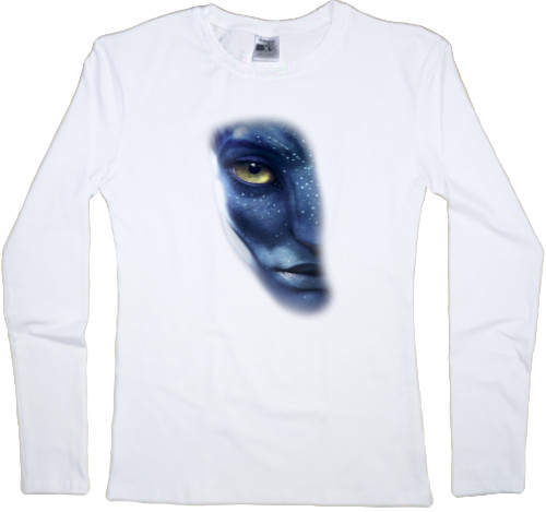 Women's Longsleeve Shirt - Avatar face - Mfest