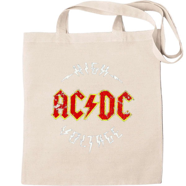 AC DC rock 'n' roll art